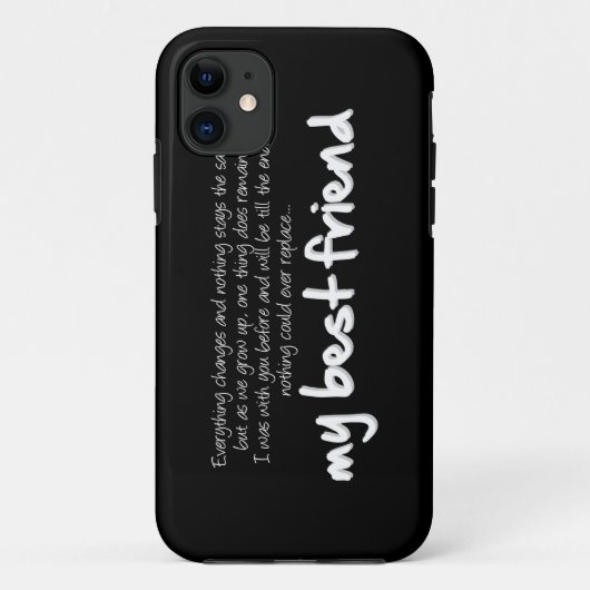 My best friend Case-Mate iPhone case (Achterkant)