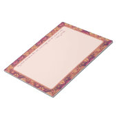 My Best Friend Floral Note[bewerken] Notitieblok (Schuin)