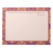 My Best Friend Floral Note[bewerken] Notitieblok (Voorkant)