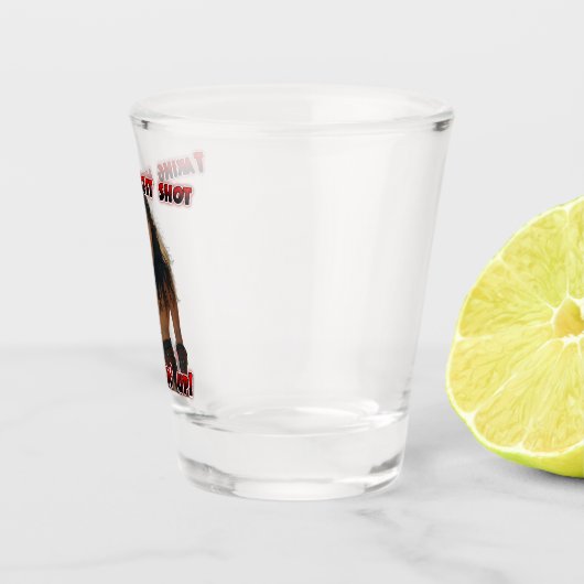 My best shot (Shot glass) Shot Glas (Rechts)