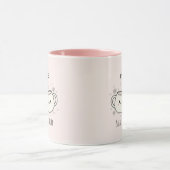 "My Best-Tea" Cute Personalized Best Friend Mug Mok (Midden)