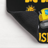 My Big Brother Is 5 5th Birthday Boy Digger Constr Muismat (Hoek)