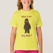 My bigfoot t-shirt (Voorkant)