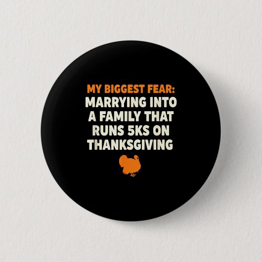 My Biggest Fear_ Marrying Into A Family That Runs Ronde Button 5,7 Cm (Voorkant)