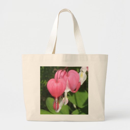 My Bleeding Heart - Jumbo 100% katoenen Canvas tas (Voorkant)