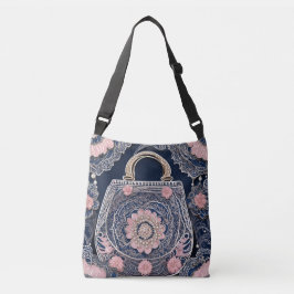 My Blue Purse AI-kunst Crossbody Tas
