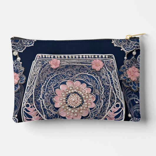 My Blue Purse AI-kunst Etui (Achterkant)