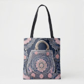 My Blue Purse AI-kunst Tote Bag (Voorkant)