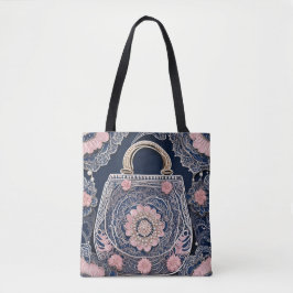 My Blue Purse AI-kunst Tote Bag