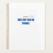 My Boat Does Not Run on Thanks Planner (Voorkant)