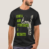 My Body Is A Machine That Turns Cigarettes Into Sm T-shirt (Voorkant)