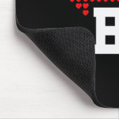 My Boo &amp; My Bae Valentines Day Cute Couple Mat Muismat (Hoek)