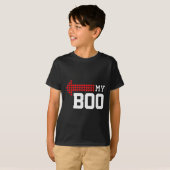 My Boo &amp; My Bae Valentines Day Cute Couple Mat T-shirt (Voorkant volledig)