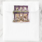 My Bookstore  Vierkante Sticker (Tas)