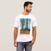 "My Booty-ful Tree" kunst T-shirt (Voorkant volledig)