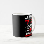 My Bowling Technique Funny Bowling Bowler Men Wome Koffiemok (Voorkant rechts)