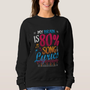 My Brain is 80 songteksten van Funny Singer Earwor Trui