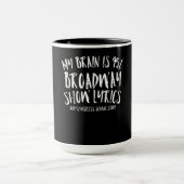 My Brain is 95 Broadway-songtekst na acteren Mok (Midden)