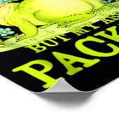 My Brain Is Lacking Funny Unhinged Adult Meme Brai Poster (Hoek)