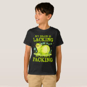 My Brain Is Lacking Funny Unhinged Adult Meme Brai T-shirt (Voorkant volledig)