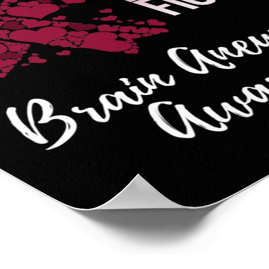 My Brother’s Fight Is My Fight Brain Aneurysm Awar Poster (Hoek)