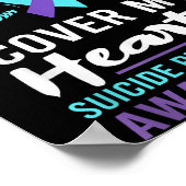 My Brother's Wings Cover Heart Suicide Awareness R Poster (Hoek)
