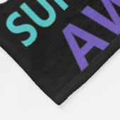 My Brother's Wings Hoesje Heart Suicide Awareness  Fleece Deken (Hoek)