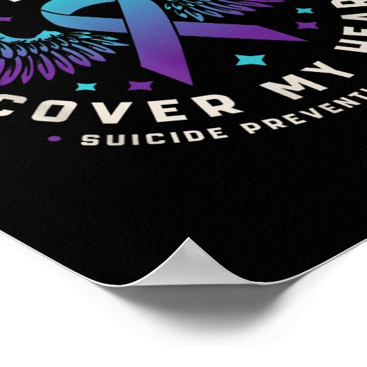 My Brothers Wings Hoesje My Heart Suicide Preventi Poster (Hoek)