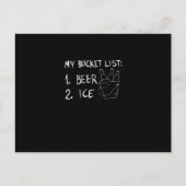 My bucket list briefkaart (Voorkant)