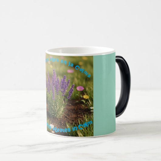 My Calm Essence/Mi Esencia en Calma Magische Mok (Voorkant rechts)