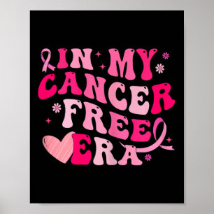 My Cancer Free Era Borstkanker Bewustzijn Survivo Poster