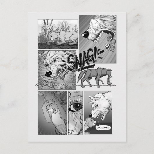 My Carrots. Feestdagenkaart (Voorkant)