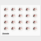 My Cat is My Valentine Sticker – Cat Silhouette (Vel)