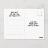 My Christmas  Briefkaart (Achterkant)