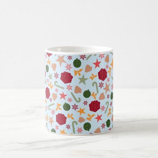 My Christmas Objects Blue Koffiemok (Center)