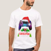 My Christmas Pajama Santa T-shirt (Voorkant)