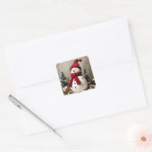 My Christmas  Vierkante Sticker (Envelop)