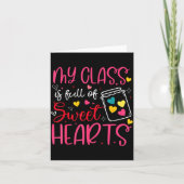 My Cl Is Full Of Sweet Hearts Valentine Teacher Bo Kaart (Voorkant)