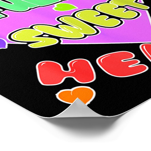 My Cl Is Full Of Sweet Hearts Valentines Day Gift  Poster (Hoek)