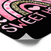 My Cl Is Full Of Sweethearts Rainbow Valentines  Poster (Hoek)