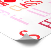 My Cl Is Full Of Sweethearts Teacher Valentines  Poster (Hoek)