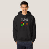 My Class Is Full Of Apples Valentines Day Teacher Hoodie (Voorkant volledig)