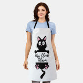 "My Clock Alarm" Kitchen apron Schort (Gedragen)