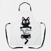 "My Clock Alarm" Kitchen apron  Schort (Voorkant)