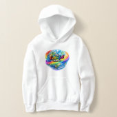 My Colorful World Rainbow Globe Hoodie (Laagn)