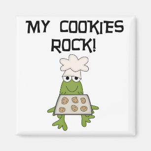 My Cookies Rock Tshirts and Gifts Magneet