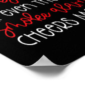 My Cooking Is So Awesome Even The Smoke Alarm Funn Poster (Hoek)