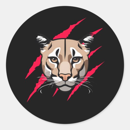My Cougar sticker (Voorkant)