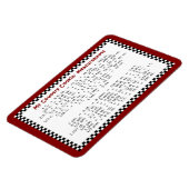 My Country Cookin' Metingen 6x4 Flex Magnet Magneet (Linkerzijde)