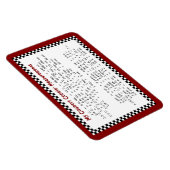 My Country Cookin' Metingen 6x4 Flex Magnet Magneet (Rechterzijde)